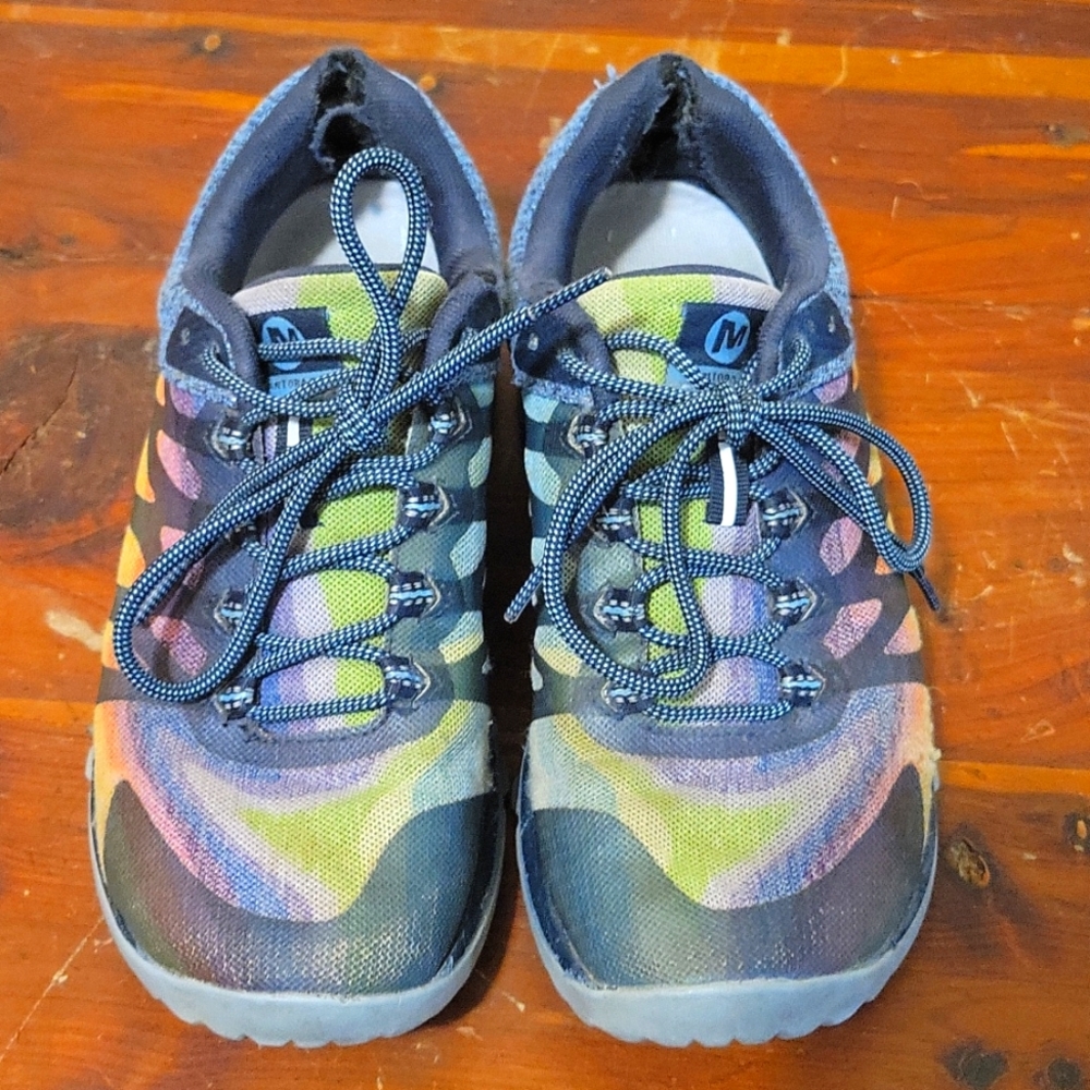 Merrell wide trail running shoes